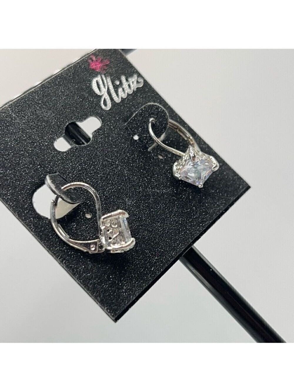 Glitz by Gennaro Earrings SIlver Crystal $16ea / 3 for $25